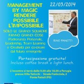 “SOLO LE GRANDI SQUADRE FANNO GRANDI COSE.   Leadership Dialogica, Padronanza personale, Team Learning per co-creare il cambiamento dal futuro emergente” Progetto Europeo C.H.I.M.E.R.A.  – Creative Holism to Improve Management and Entrepreneurial Role models and Approaches –